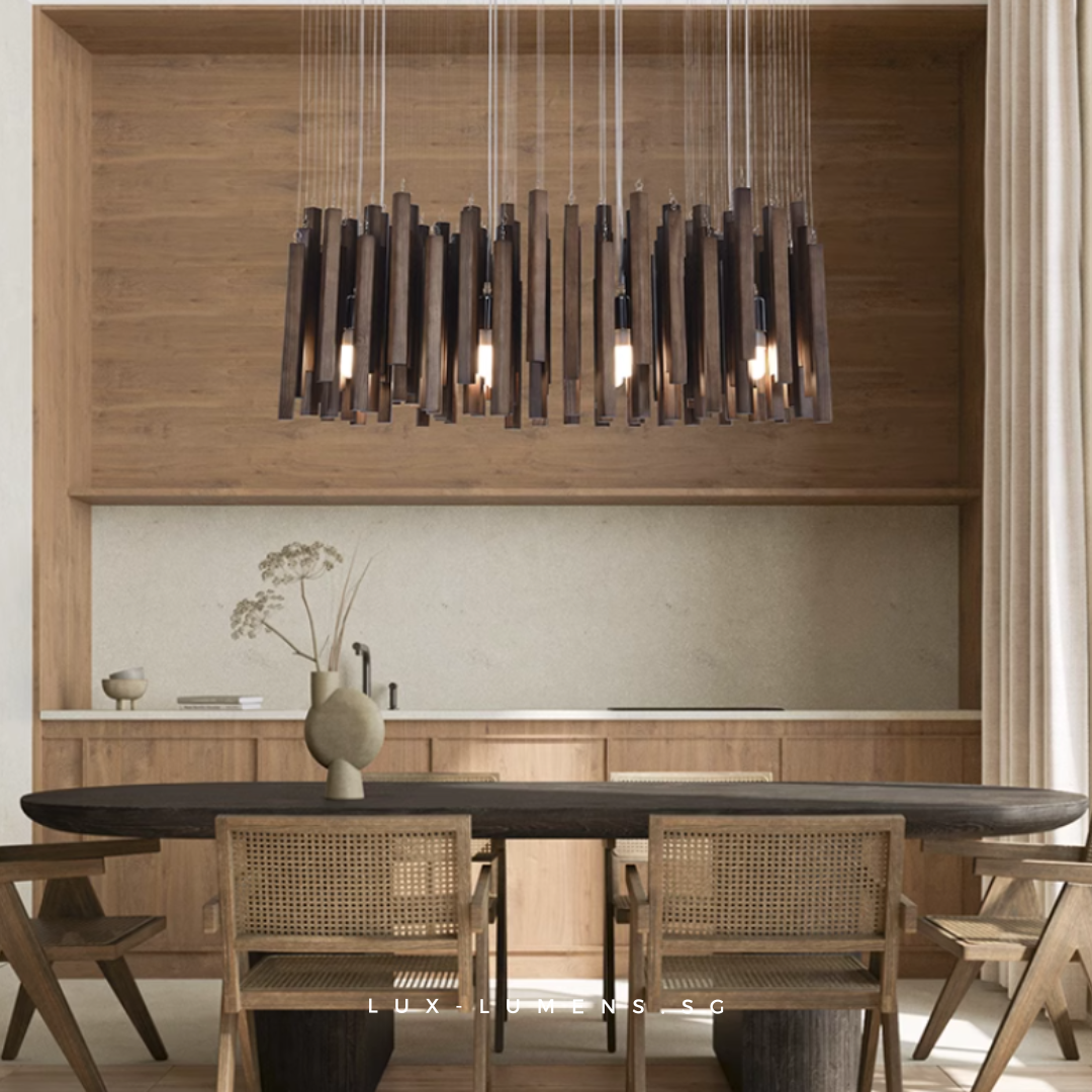 chandelierデスク Axis Tiered Chandelier | Castlery Singapore