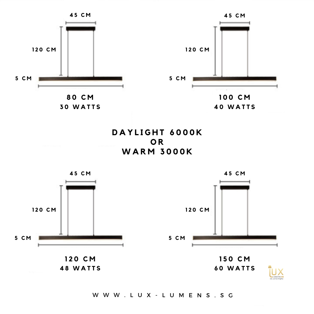 Bronx Linear Pendant Light Luxlumens