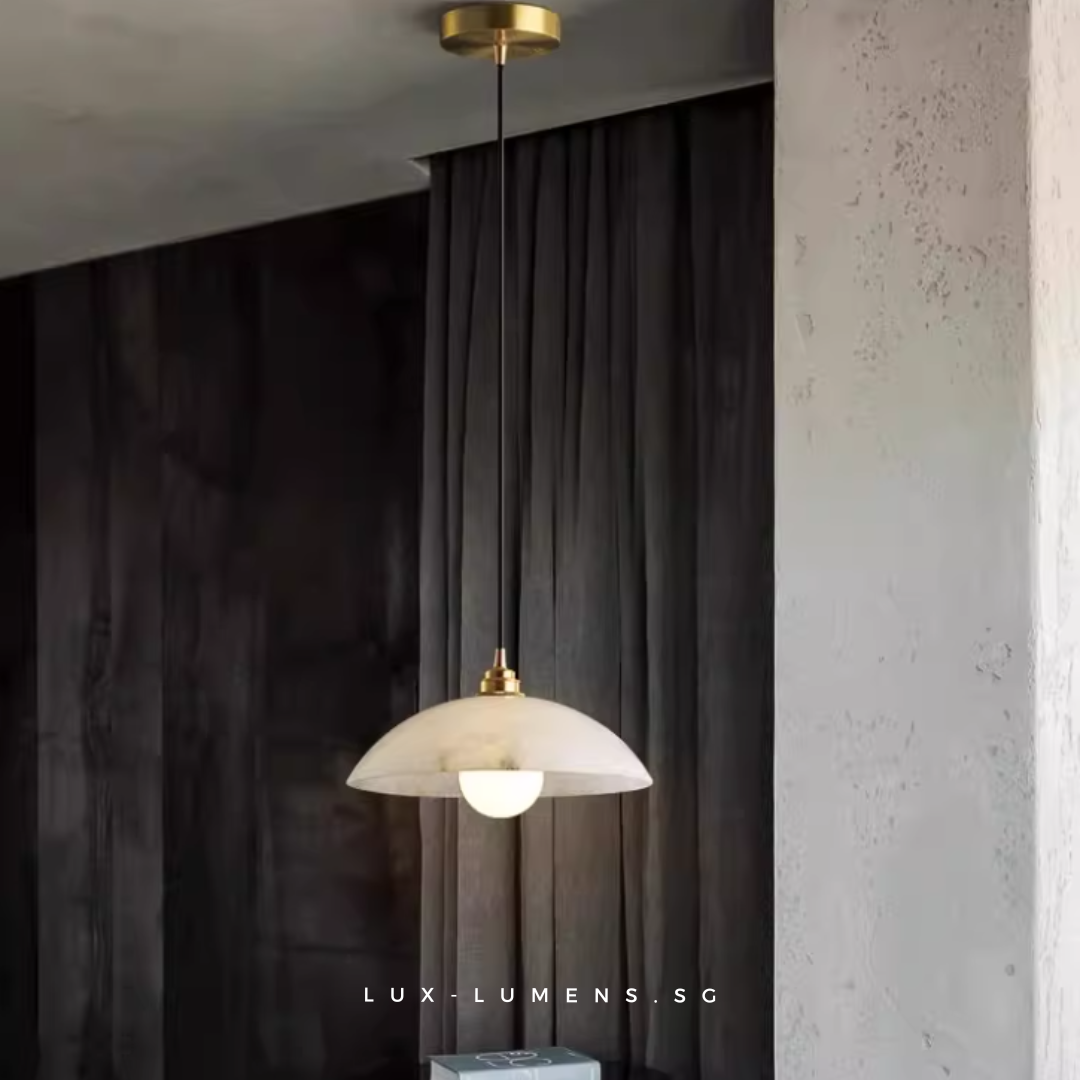 Faye - Marble Pendant Light – Lux-lumens