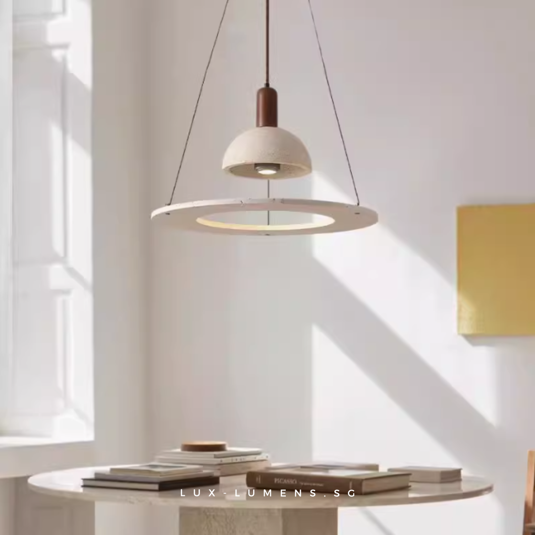Moshi - Travertine Pendant Light – Lux-lumens