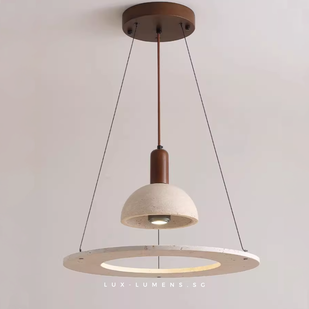 Moshi - Travertine Pendant Light – Lux-lumens