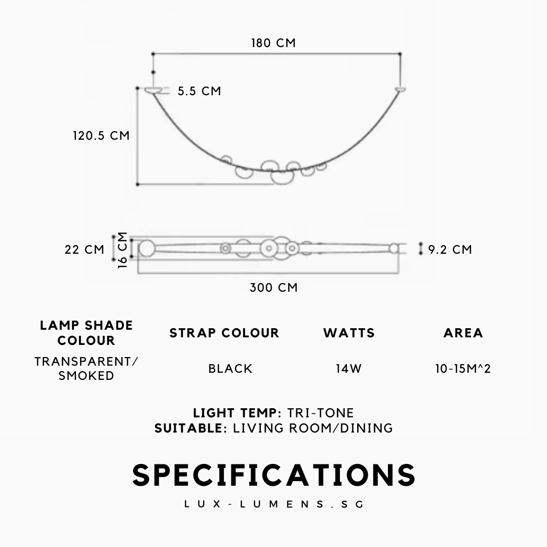 Rem - Leather Strap LED Pendant Light – Lux-lumens