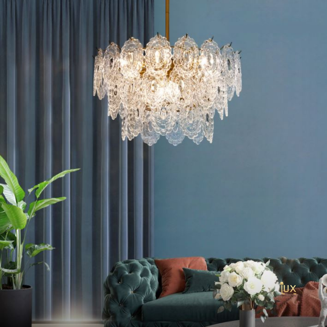 Adolpha - Victorian Glassware Ceiling Chandelier – Lux-lumens