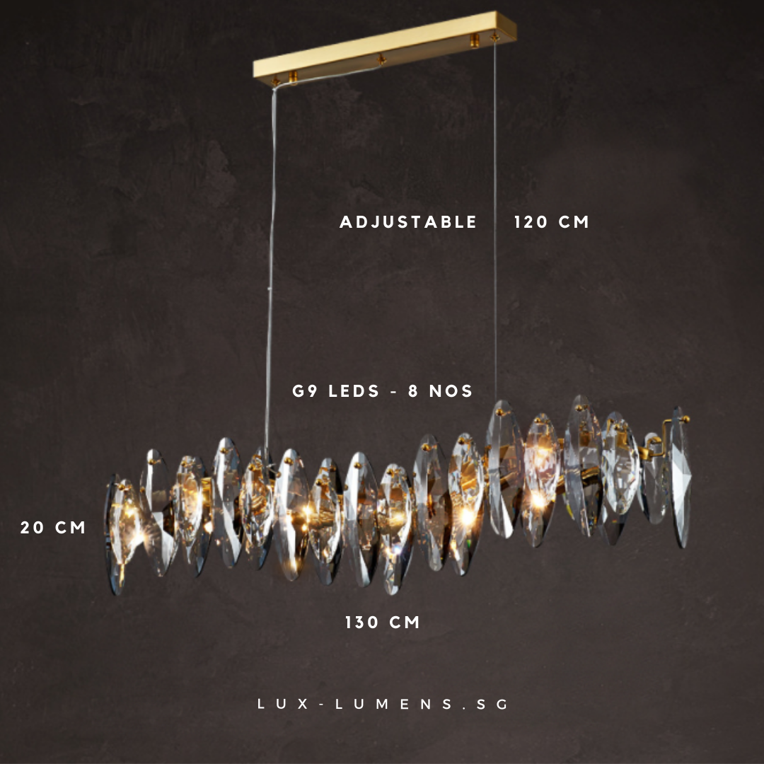 Casablanca (II) - Crystal Glassware Chandelier – Lux-lumens