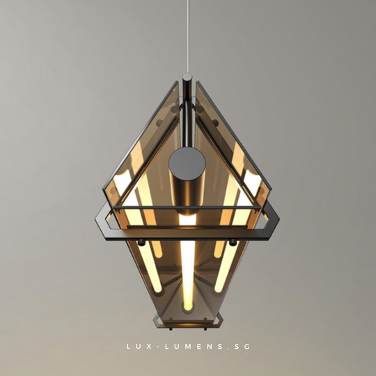 Kaleido LEDs Linear Pendant Light Lux lumens