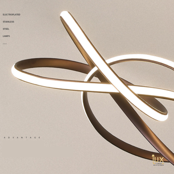 Contemporary Abstract Art (II) Pendant Light – Lux-lumens