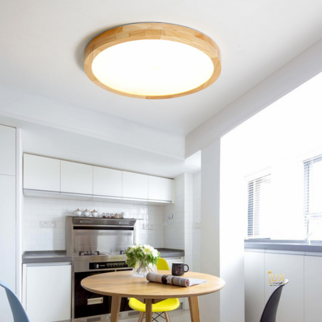 Trävirke - Scandinavian LEDs Ceiling Light – Lux-lumens