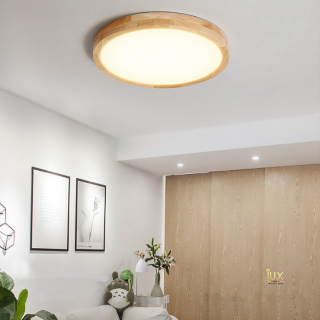 Trävirke - Scandinavian LEDs Ceiling Light – Lux-lumens